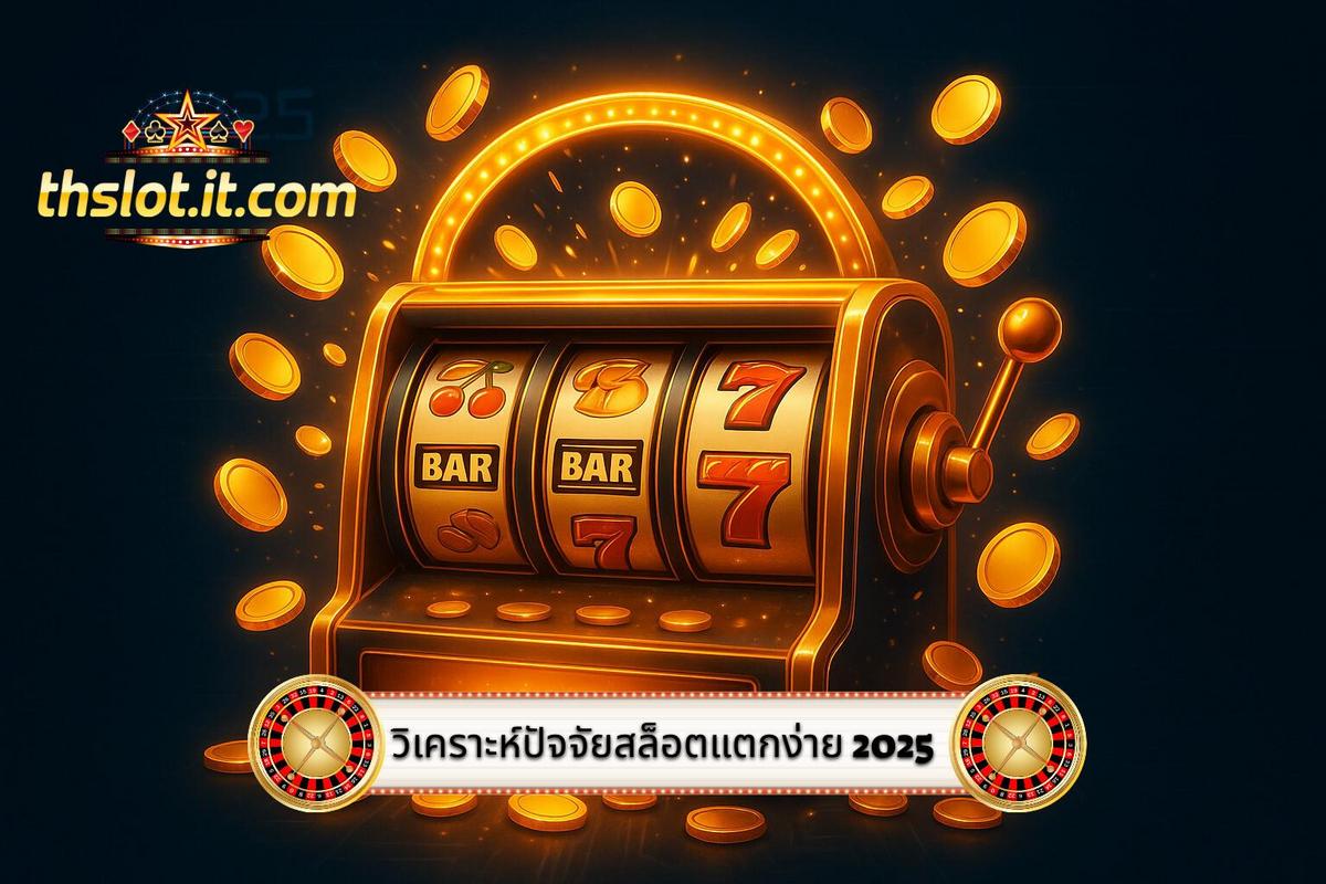 1 - การวิเคราะห์ปัจจัยแห่งความสำเร็จของสล็อตแตกง่ายแห่งปี 2025