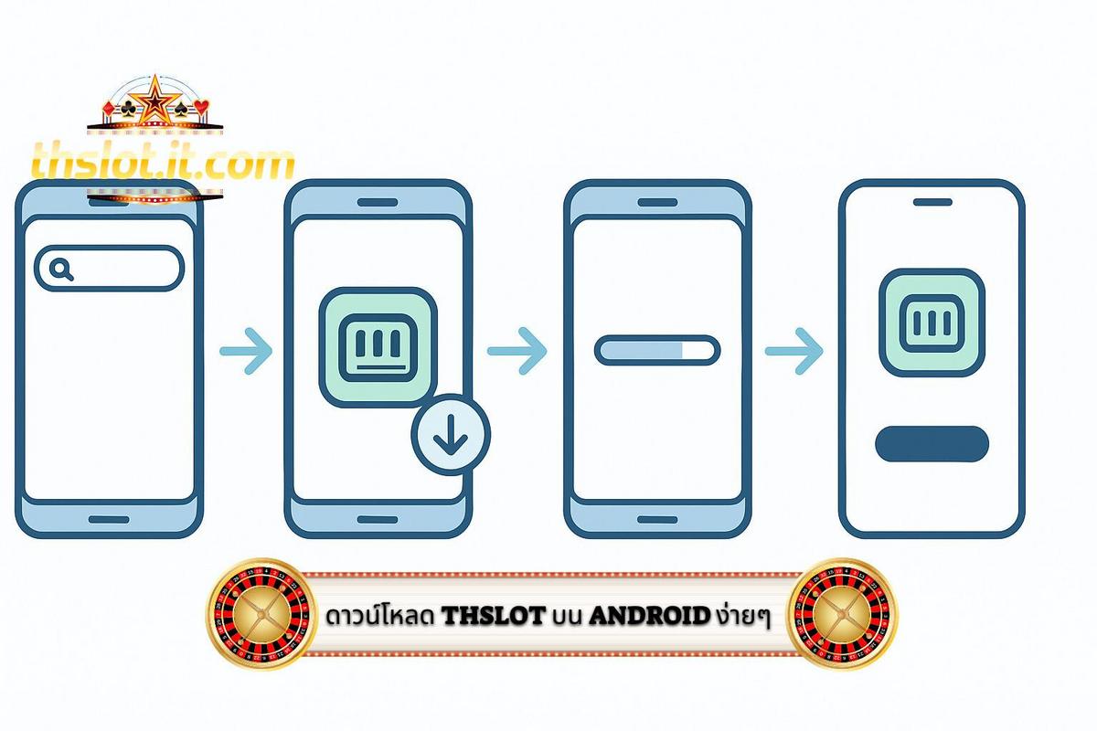 2 - ขั้นตอนง่ายๆ ในการ ดาวน์โหลด Thslot บน Android