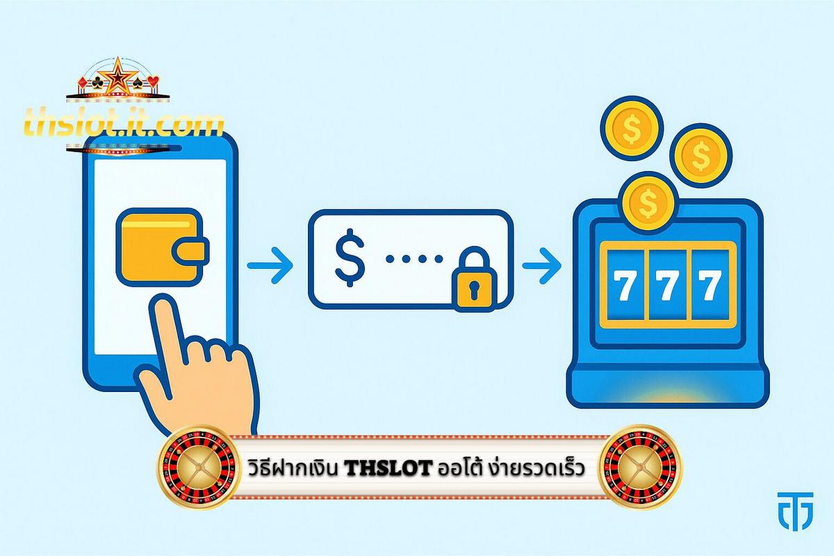 2 - ขั้นตอนที่ง่ายและรวดเร็วในการ _วิธีฝากเงิน Thslot ระบบออโต้_v