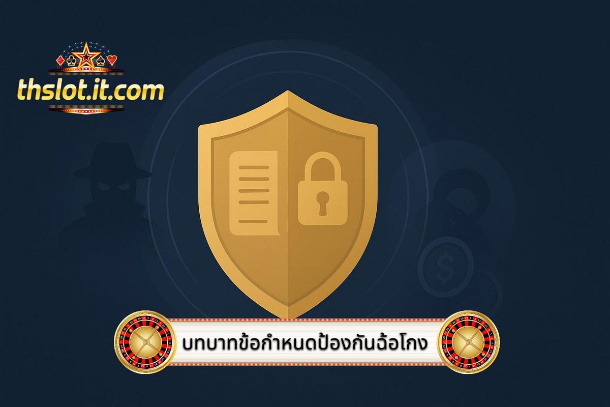 3 - บทบาทของ ข้อกำหนดและเงื่อนไข ในการป้องกันการฉ้อโกง (Anti-Fraud Measures)